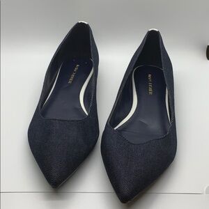 Marc Fisher blue Jean pointed Flat shoes size - 9M